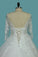 2022 Marvelous Wedding Dresses Scoop Lace Up With Rhinestones Royal Train