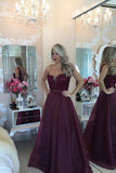 2024 Prom Dresses Scoop A Line With Sash And Applique