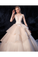 Ball Gown Tulle Wedding Dresses Straps Beads Chapel Train