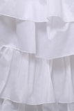 Women Elastic Satin Floor Length 4 Tiers Petticoats #8888