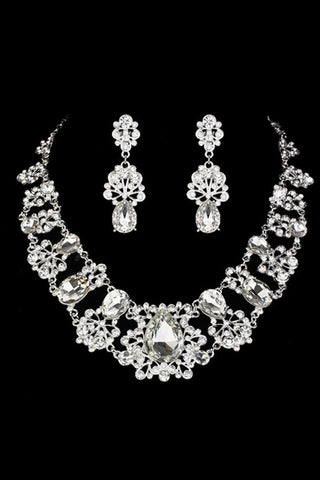 Gorgeous Alloy With Rhinestone Ladies' Jewelry Sets #XL003