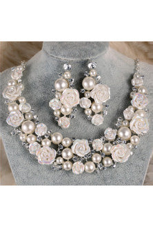 Unique Alloy/Pearl Ladies' Jewelry Sets