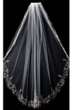 2024 Wedding Veil With Embroidery